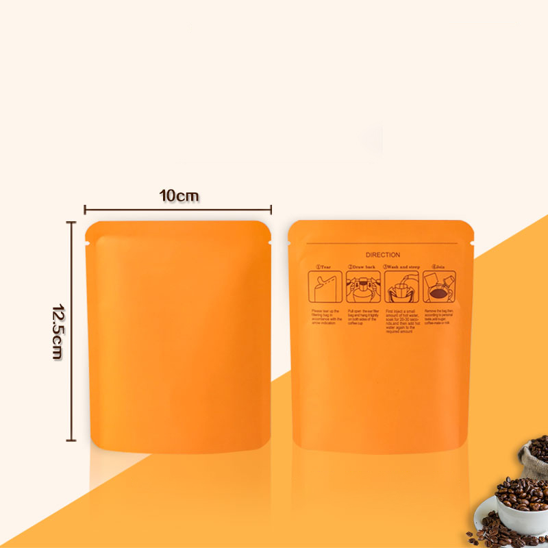 テップトップオープンアルミホイルコーヒーバッグ、ティーパウダ - Sugar Scrub Coffee のレビューと価格