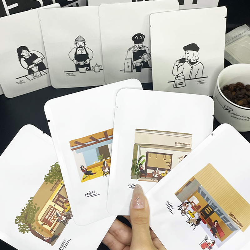 TETP 100 個ぶら下げ耳コーヒー茶包装袋アルミフィルム - Sugar Scrub Coffee のレビューと価格